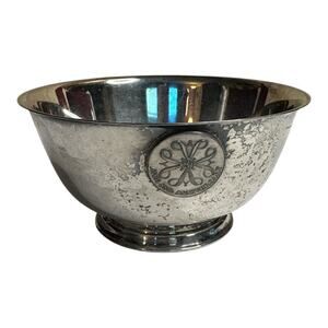 VTG Oneida Silversmith Avon 88th Anniversary Silverplate Bowl
